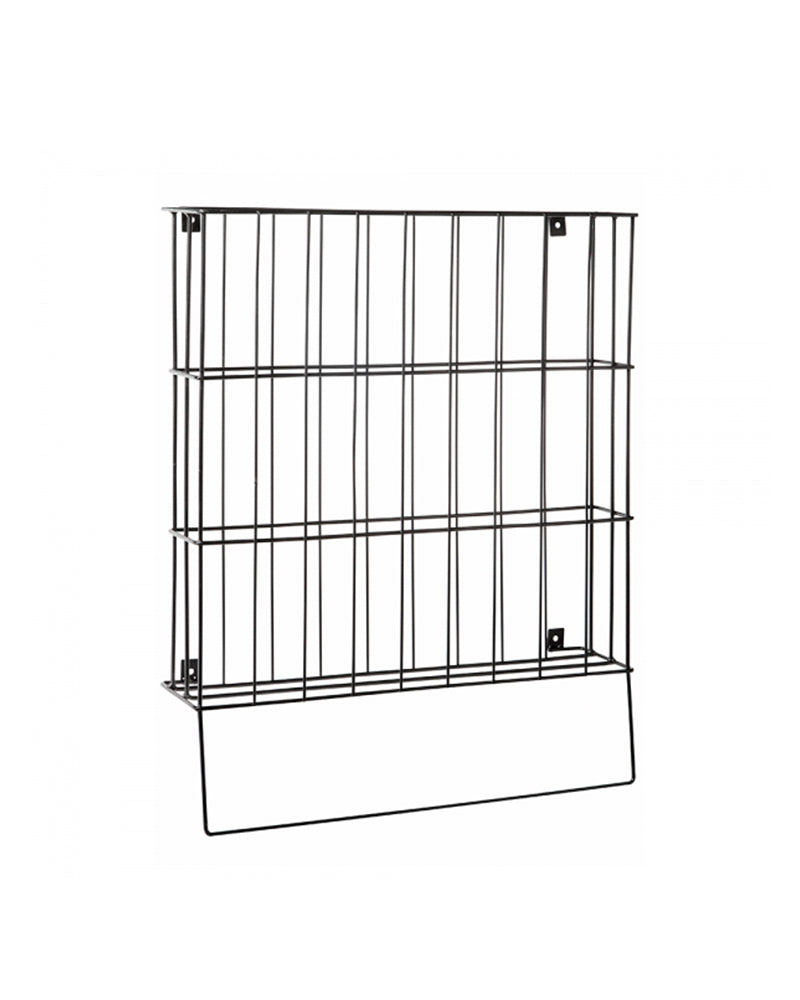 Tint rack - Musta Hiusvärihylly
